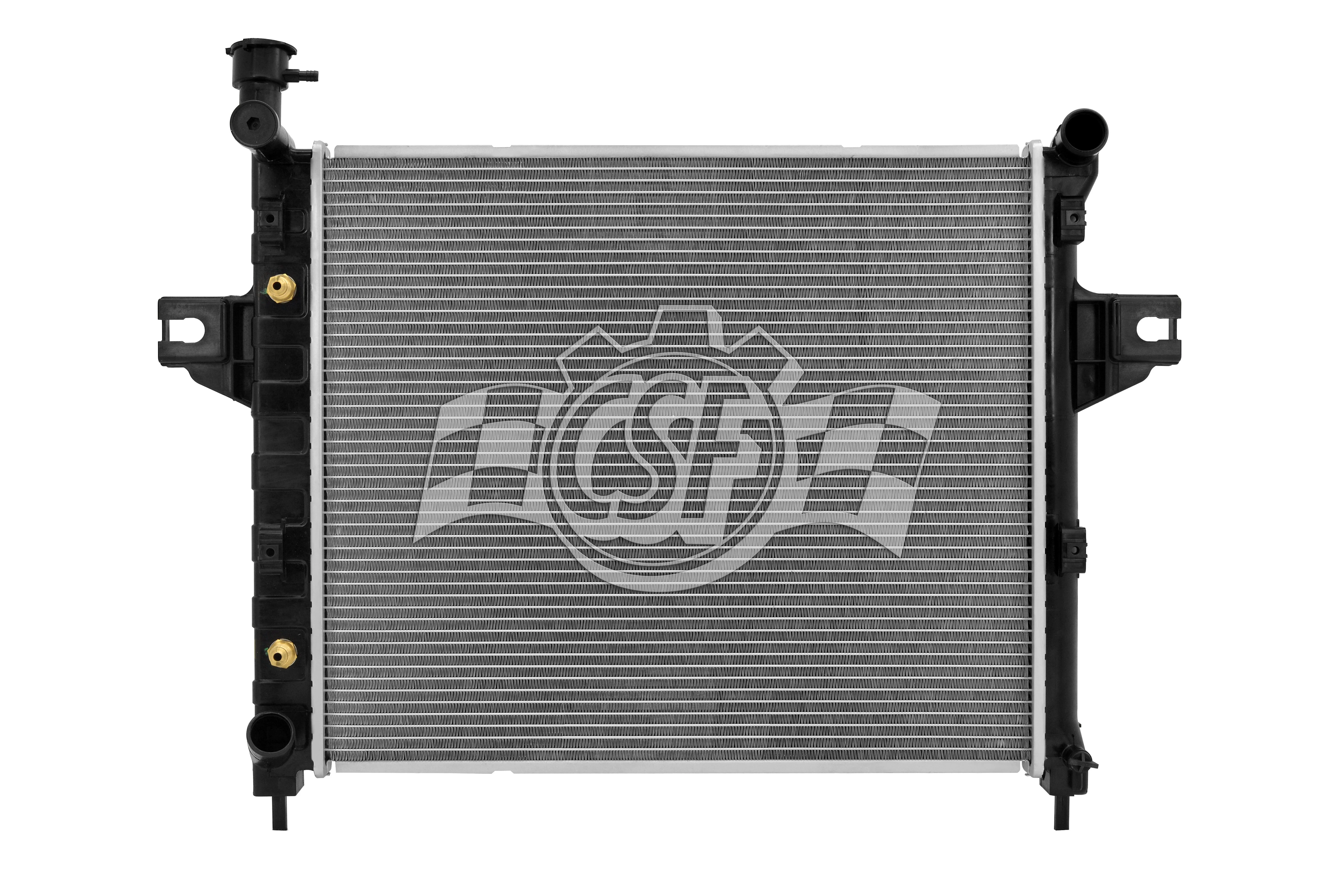 OEM Replacement 1 Row Aluminum Core Radiator <br> 1999-2004 Jeep Grand Cherokee - Image 2