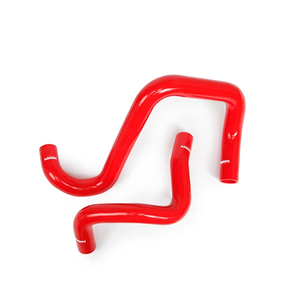 Silicone Radiator Hose Kit, Red <br> 12-18 Jeep Wrangler JK 3.6L 2.0L