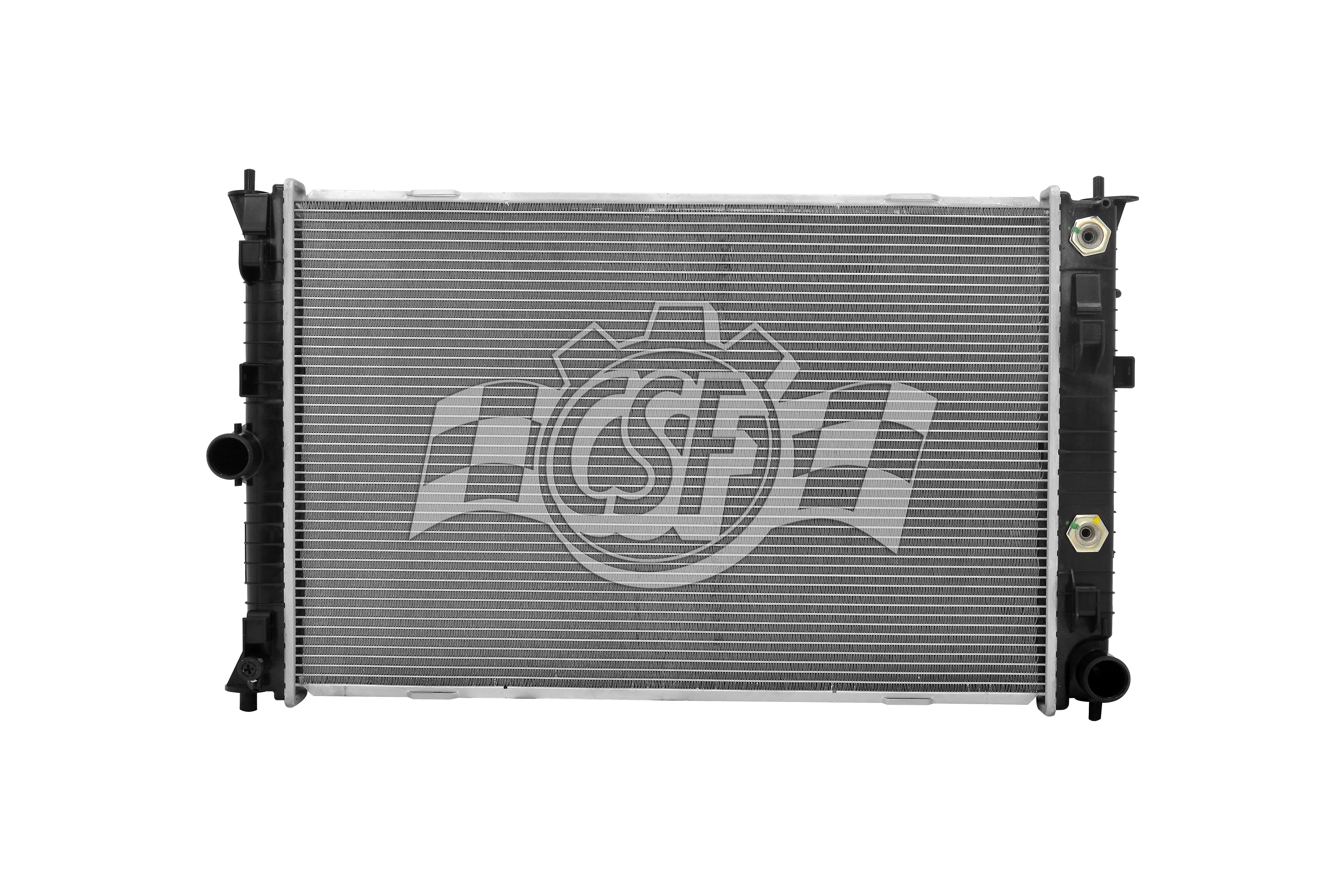 OEM Replacement 1 Row Aluminum Core Radiator <br> 07-12 Lincoln MKZ, 10-12 Ford Fusion