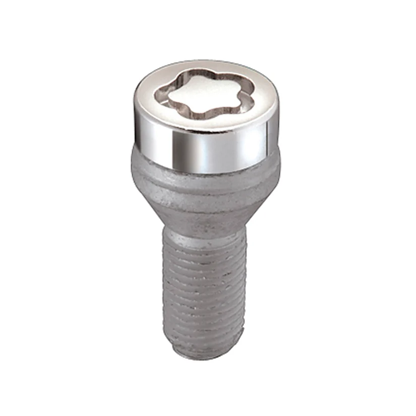 4-Pack Cone Seat Wheel Lock Bolts <br> M14 x 1.5, 19mm Hex, 31.0mm Shank Length - Image 2