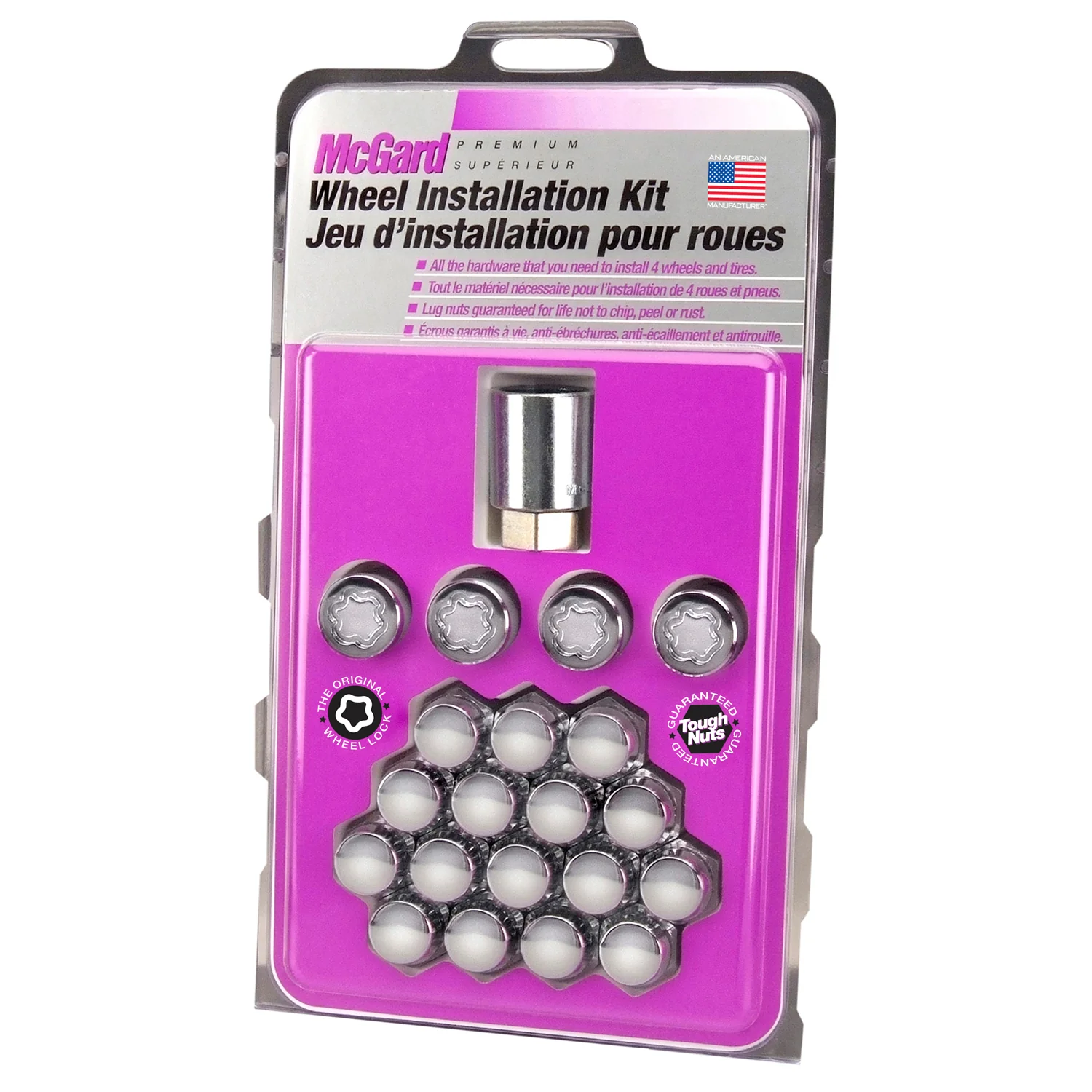 Cone Seat Exposed Style Wheel Installation Kit <br> 1/2-20 Thread, 13/16in Hex x 1.50in L - Image 3