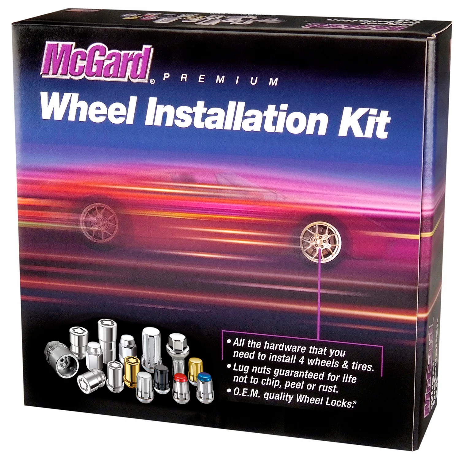 Cone Seat Exposed Style Wheel Installation Kit <br> 1/2-20 Thread, 3/4in Hex x 1.45in L - Image 4