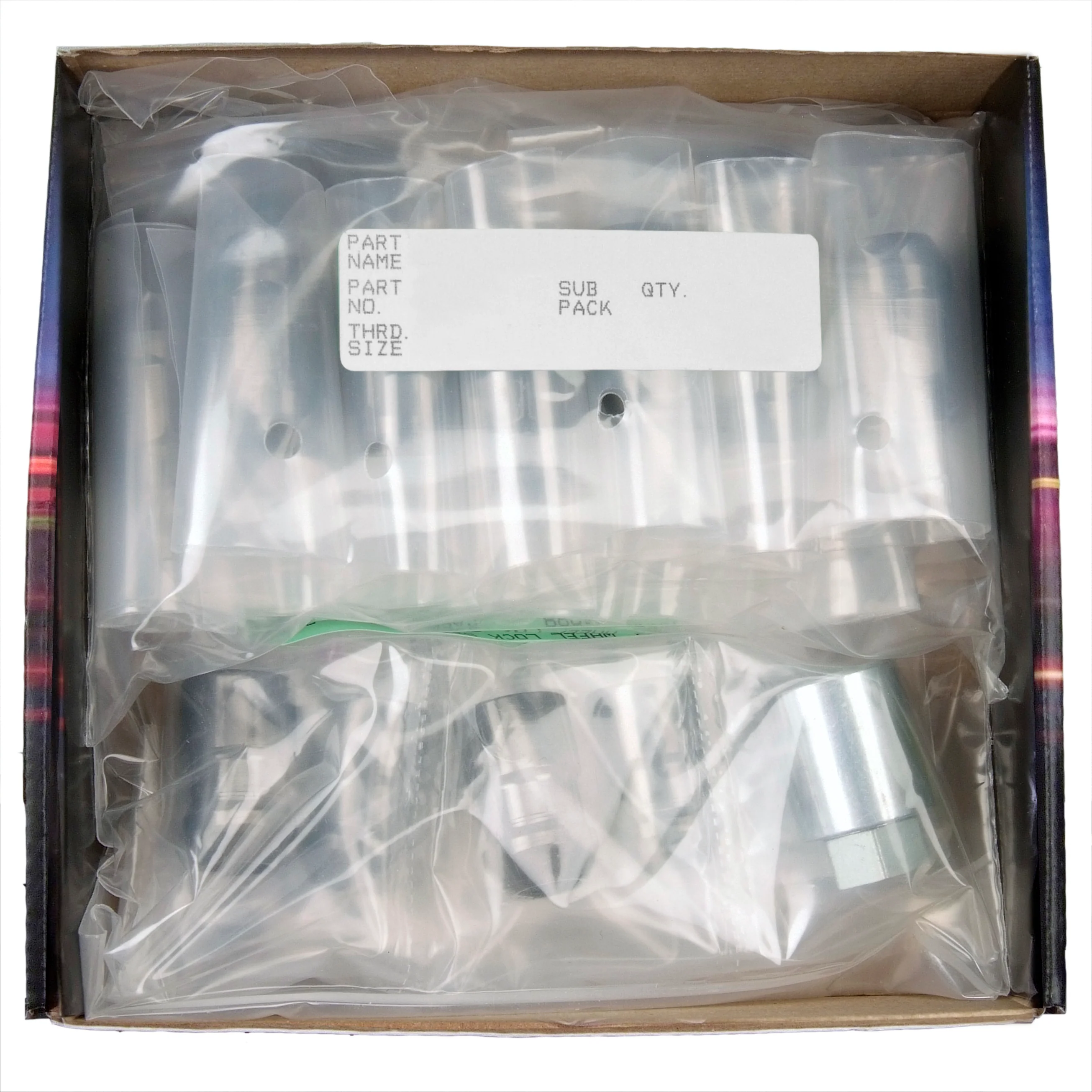Bulge Cone Seat Exposed Wheel Installation Kit <br> 1/2-20 Thread, 3/4in Hex x 1.45in L - Image 2