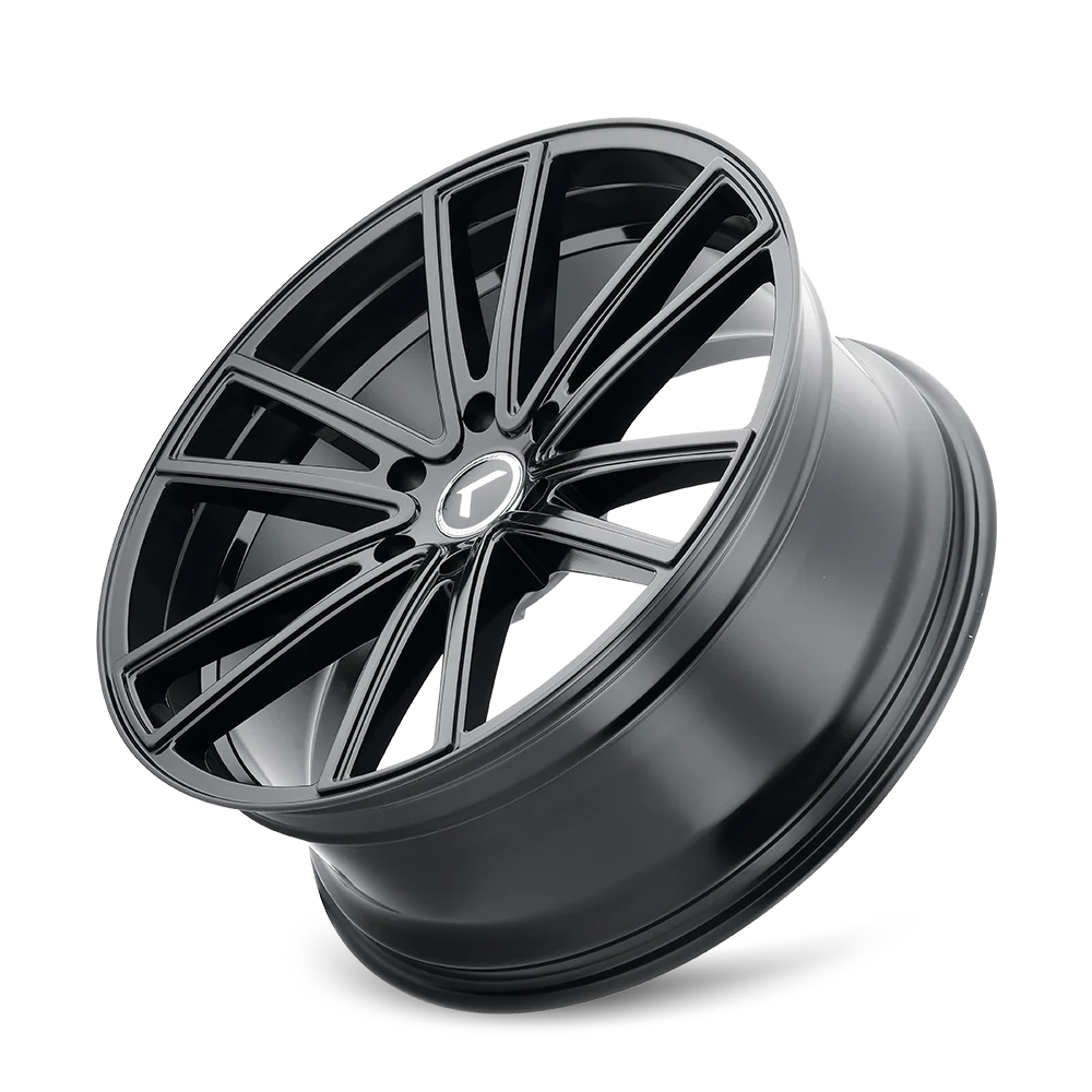 Lusso KR190 22x8.5in Gloss Black Wheel <br> 5x120 Bolt Pattern / 38mm Offset / 74.1mm Hub - Image 3