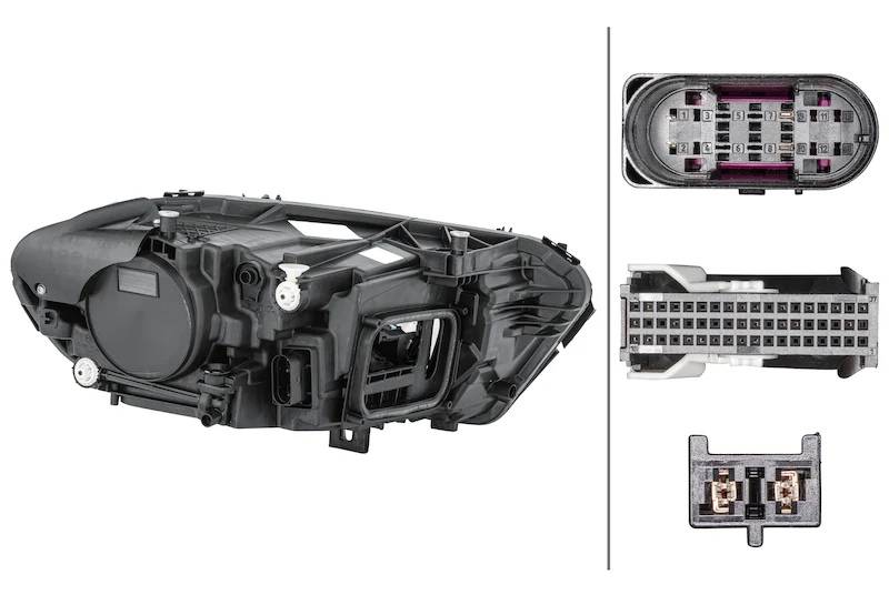 Headlamp Lh Led Static <br>19-20 Mercedes-Benz A Class - Image 3