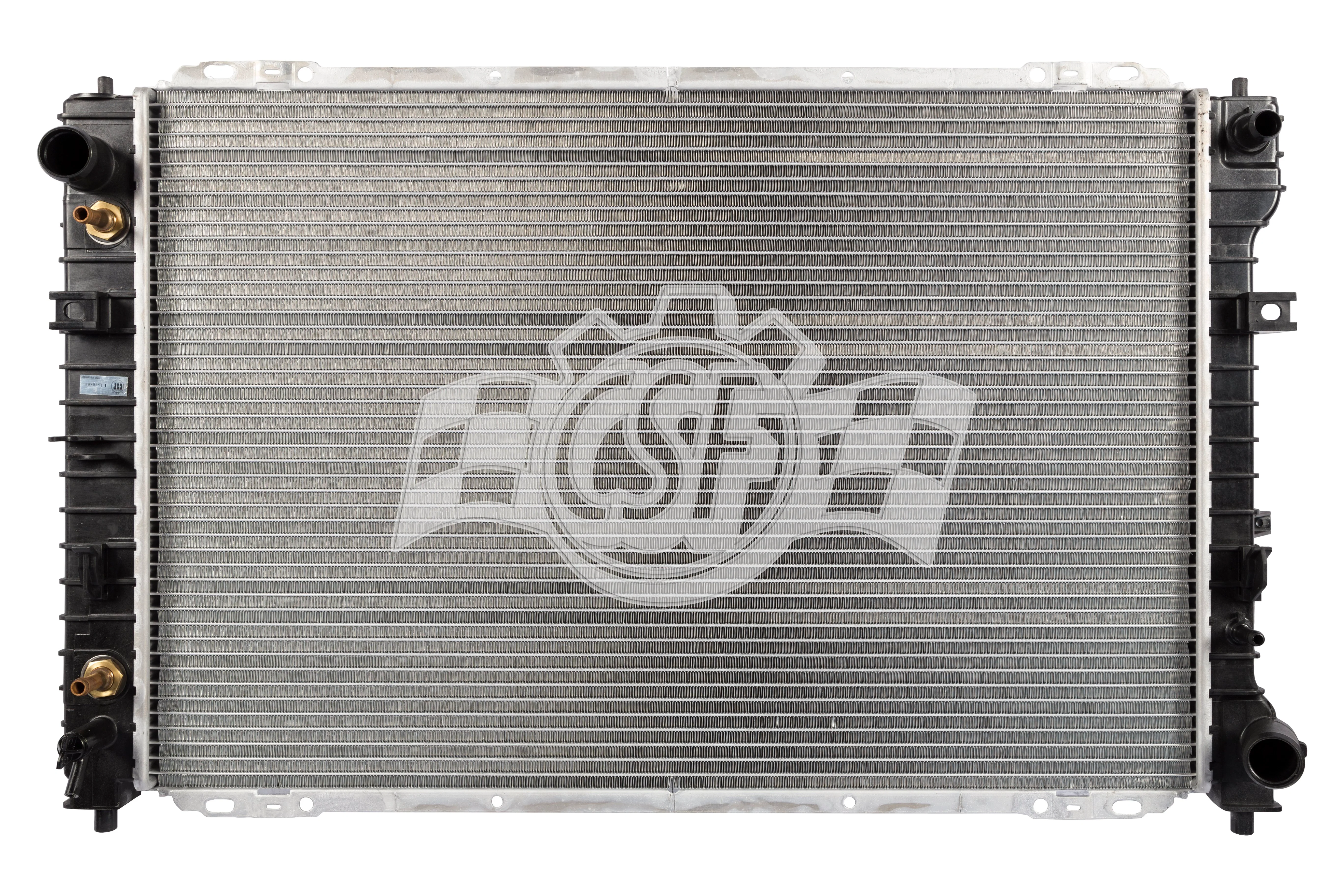OEM Replacement 1 Row Aluminum Core Radiator <br> 01-07 Mercury Mariner, Mazda Tribute, Ford Escape - Image 2