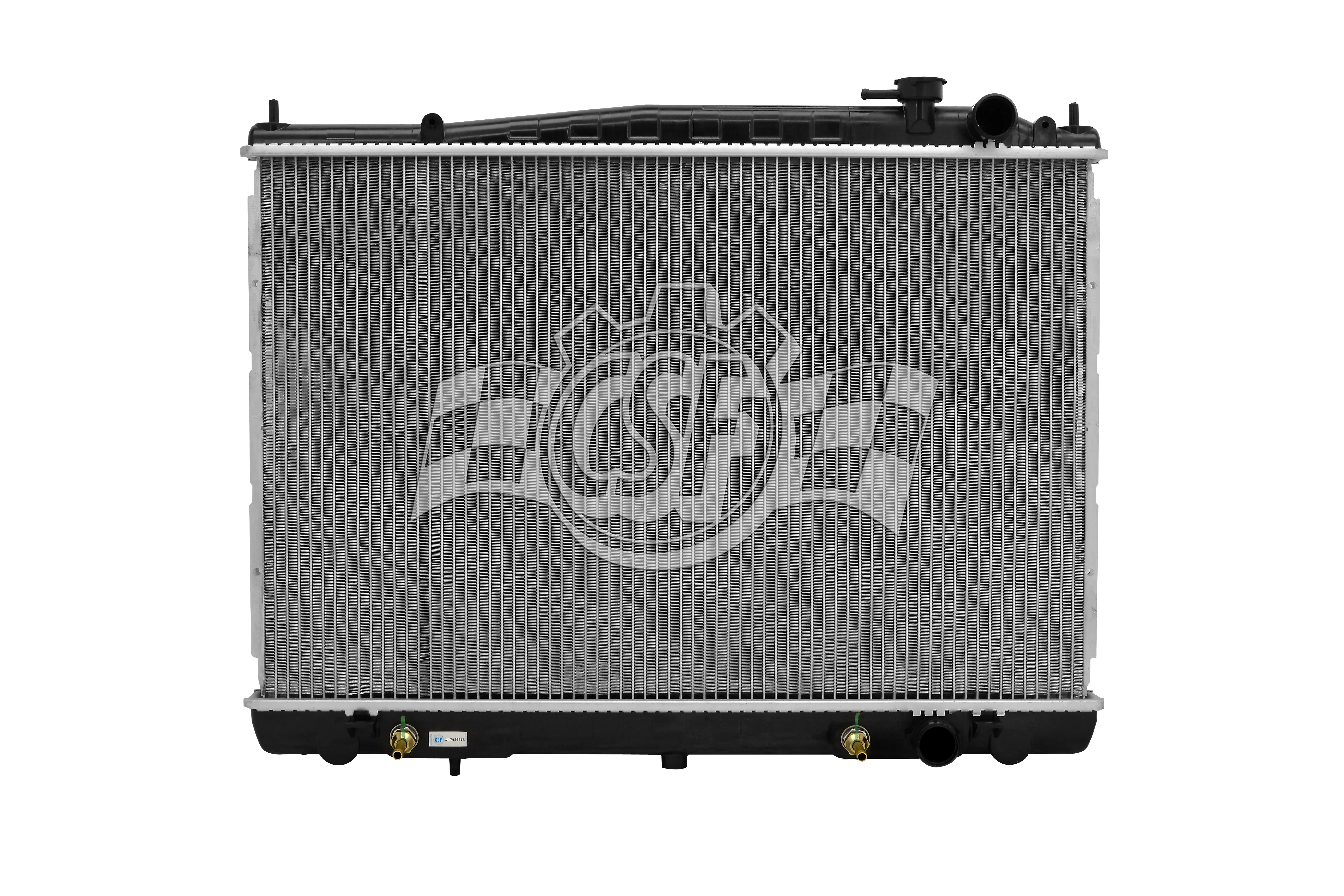 OEM Replacement 1 Row Aluminum Core Radiator <br> 98-04 Nissan Frontier, Xterra - Image 2