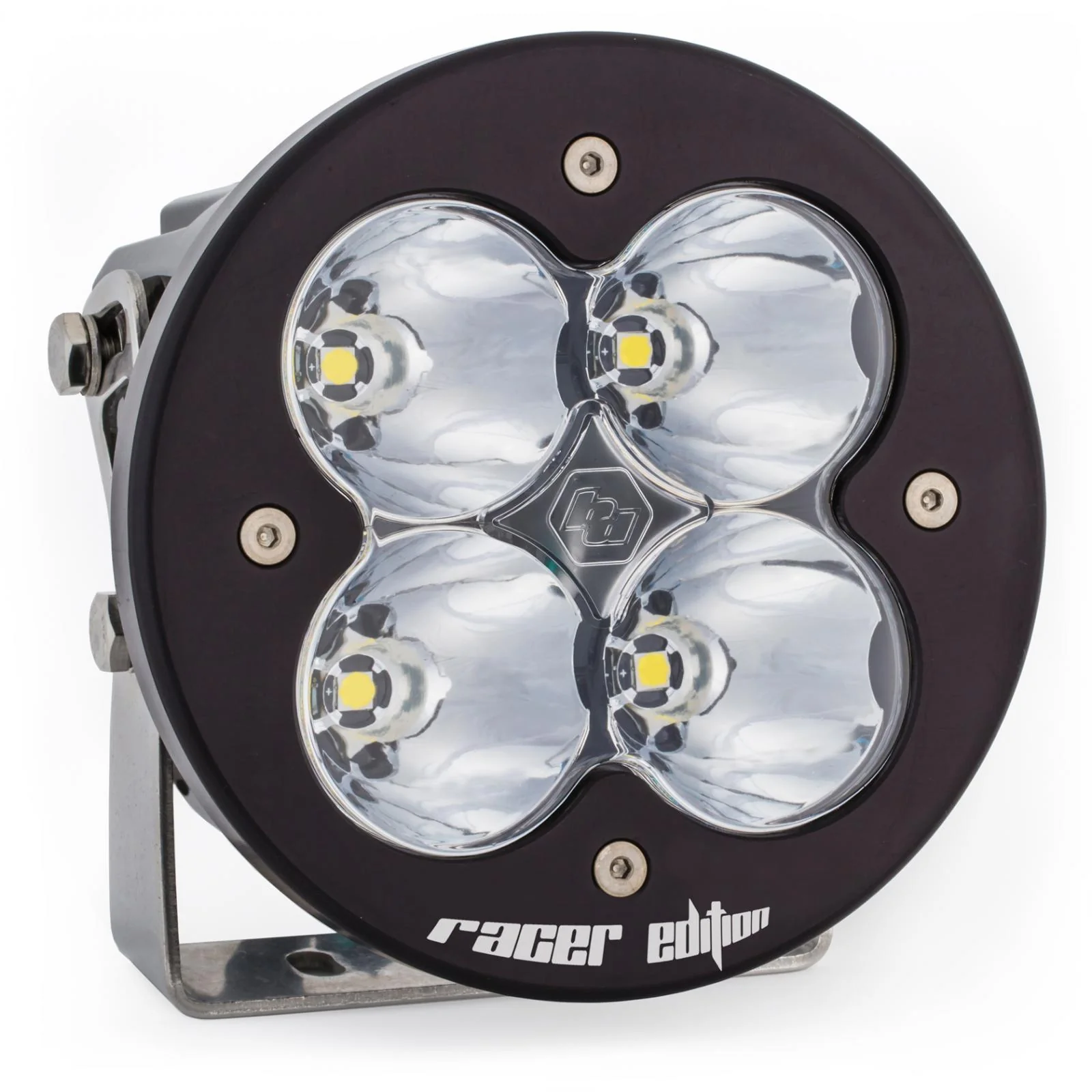 XL Racer Edition High Speed Spot LED Light Pod <br> Length 5.24in X Depth 3.65in X Height 5.24in