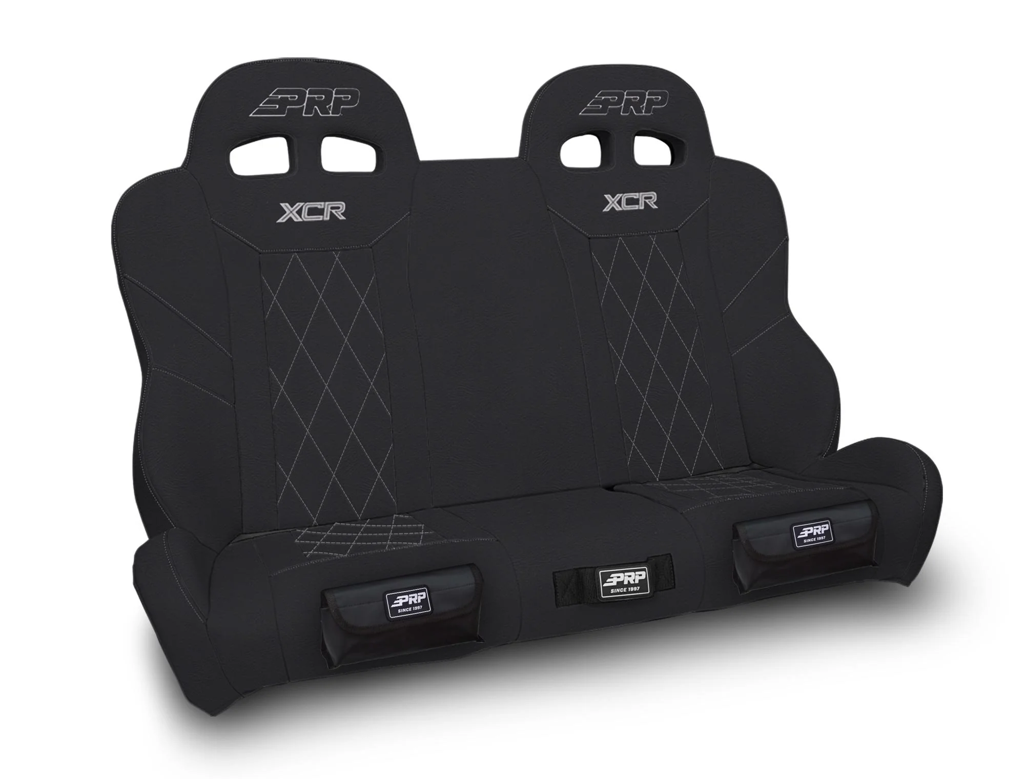 XCR Quick Release Rear Suspension Bench Seat <br> 20-24 Polaris RZR Turbo / PRO XP 4 Sport