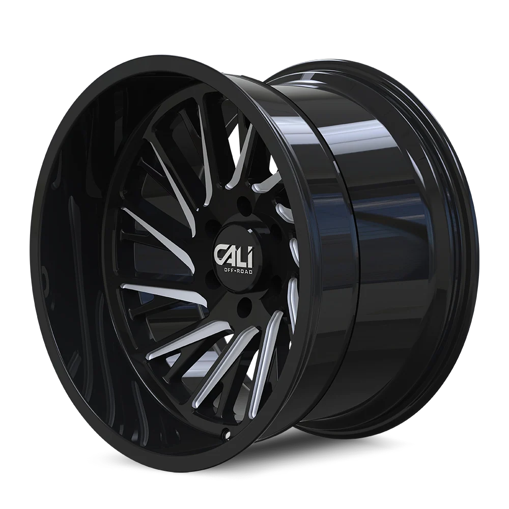 Purge 9114 Gloss Black Milled Wheel <br> 99-26 Ford F-250 F-350 Super Duty Excursion - Image 2