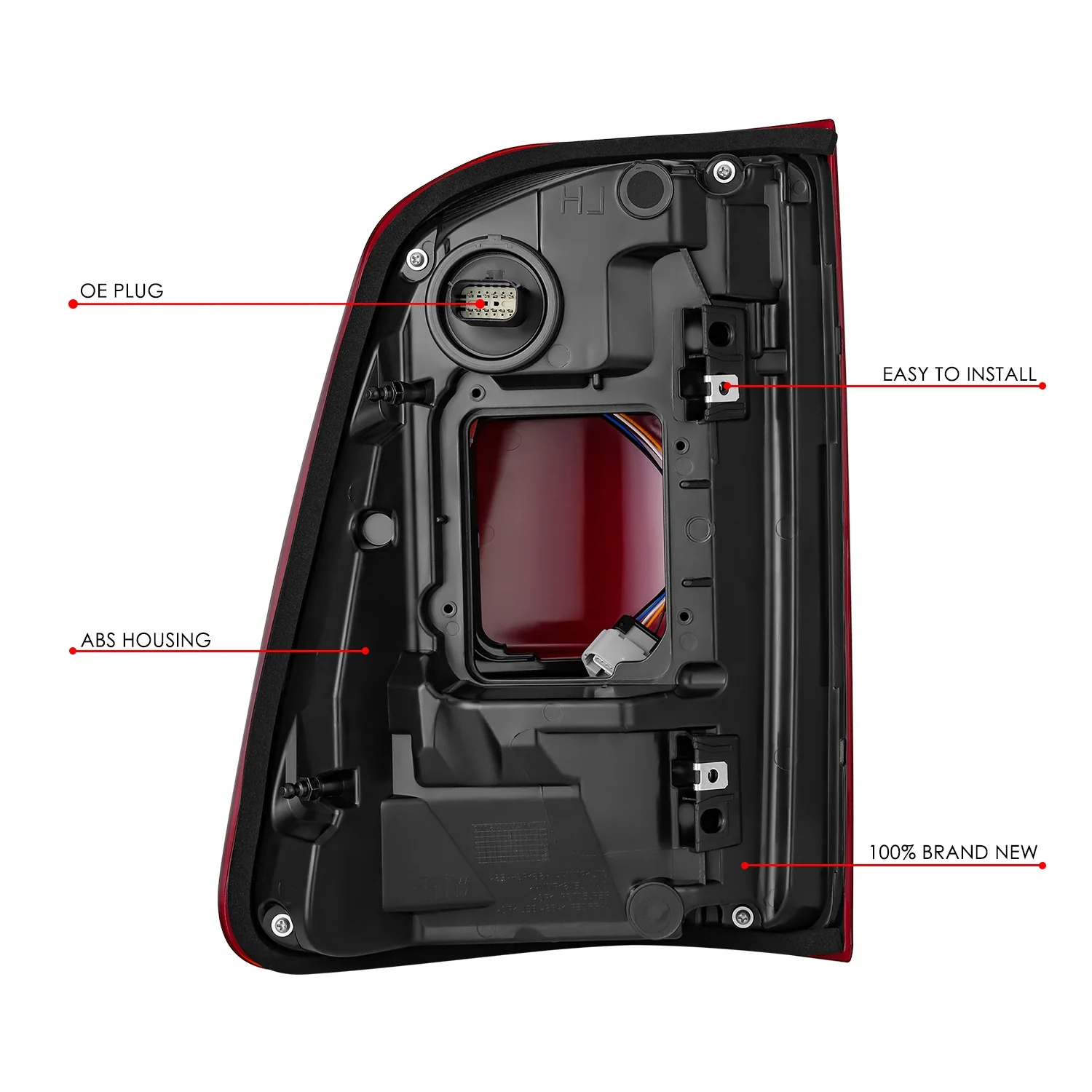Factory Style Right Side Taillight Assembly<br>19-24 Ram 1500 - Image 5