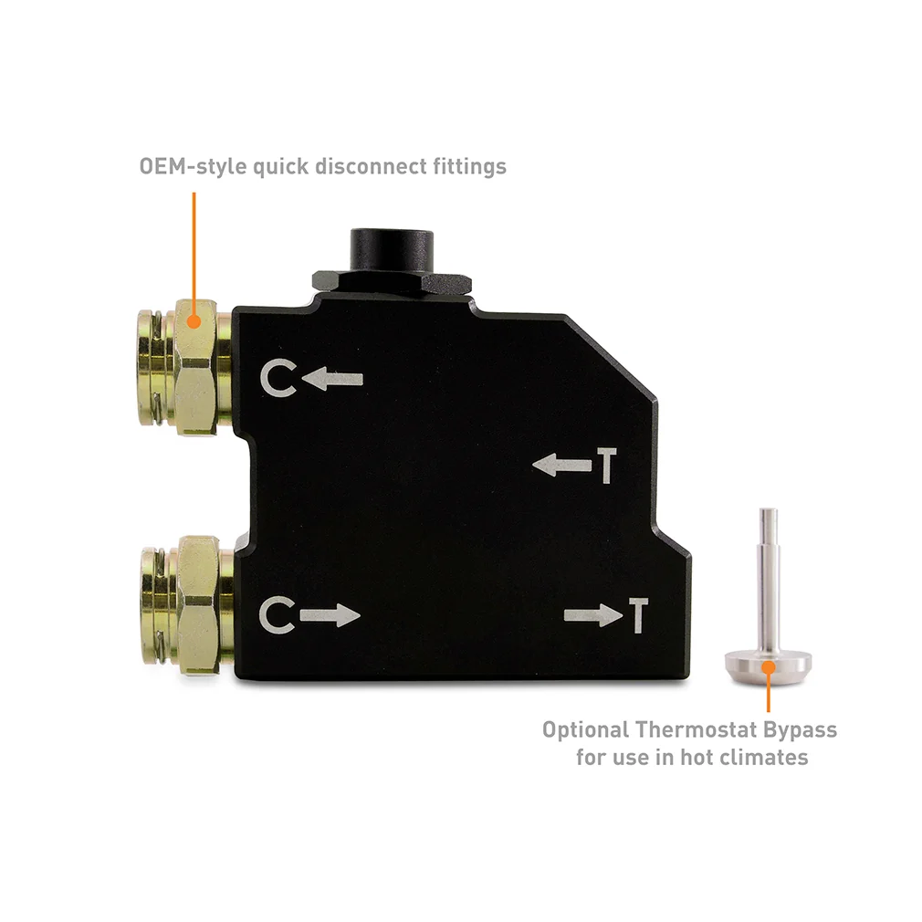 Thermal Bypass Valve Kit <br> 13-18 Ram 2500-5500 5.7L 6.7L 6.4L - Image 2