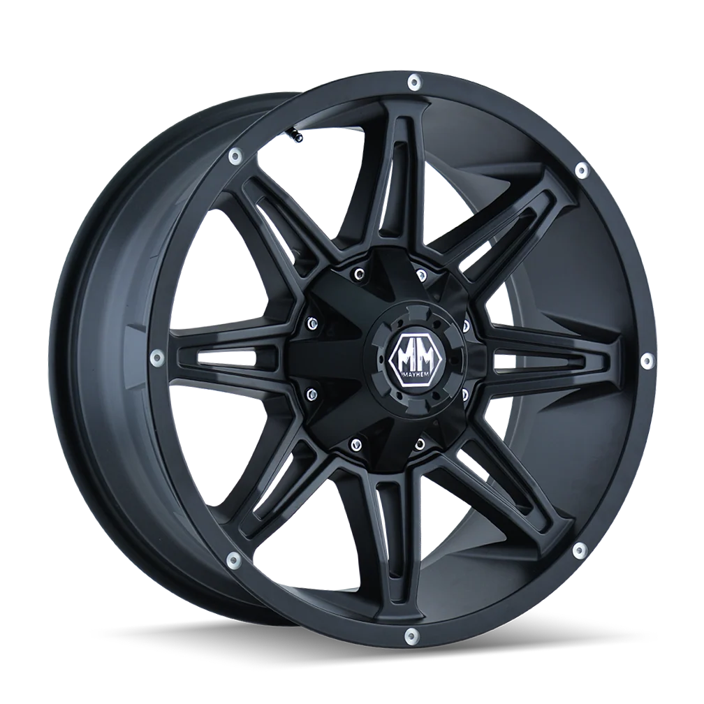 Rampage 8090 Matte Black Wheel <br> 20x9 / 6x135 BP / 11mm Offset / 106mm Hub