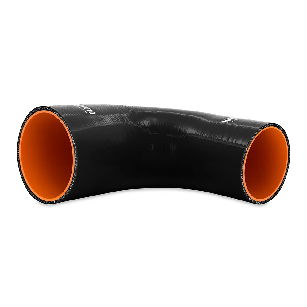 Silicone 90-Degree Transition Coupler <br> 3.00in to 4.00in - Image 2