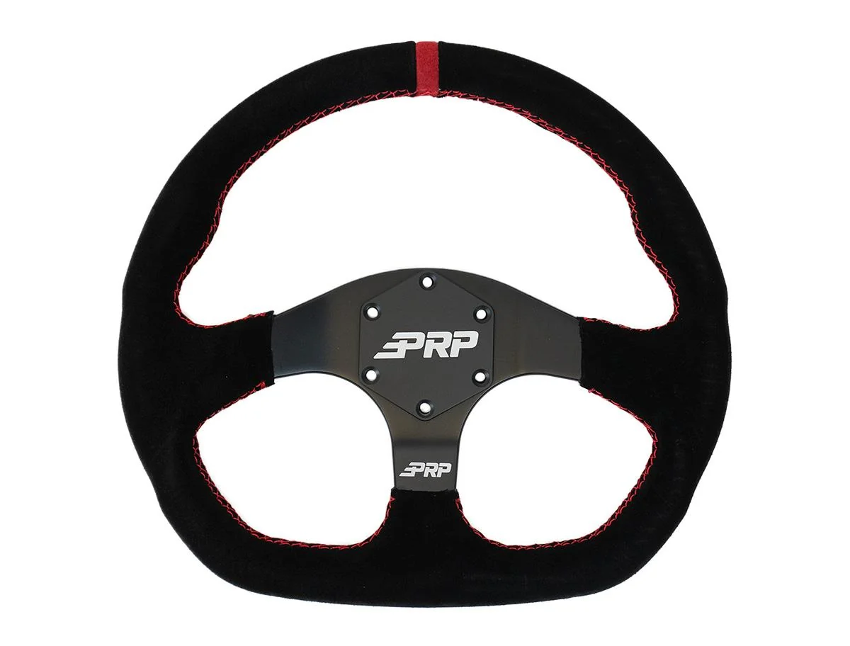Comp-R Suede Steering Wheel <br> Universal Fit - Image 2