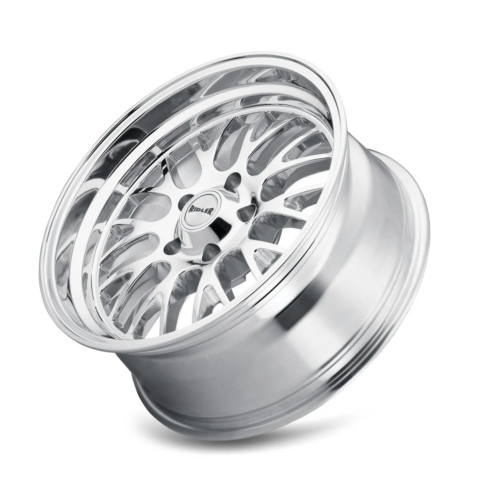 Style 607 20x8.5 in Polished Wheel <br> 5x120.65 Bolt Pattern / 0 mm Offset / 83.82 mm Hub - Image 3