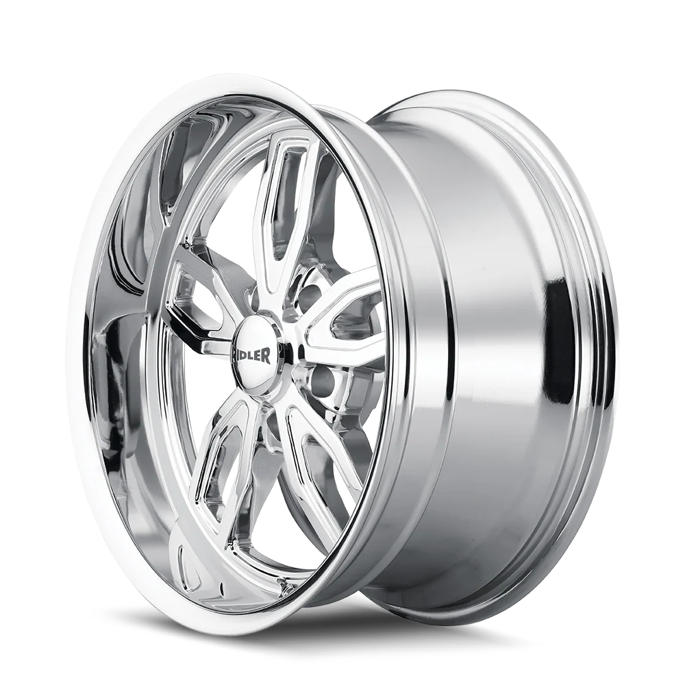 Style 608 20x8.5 in Chrome Wheel <br> 5x127 Bolt Pattern / 0 mm Offset / 78.3 mm Hub - Image 2