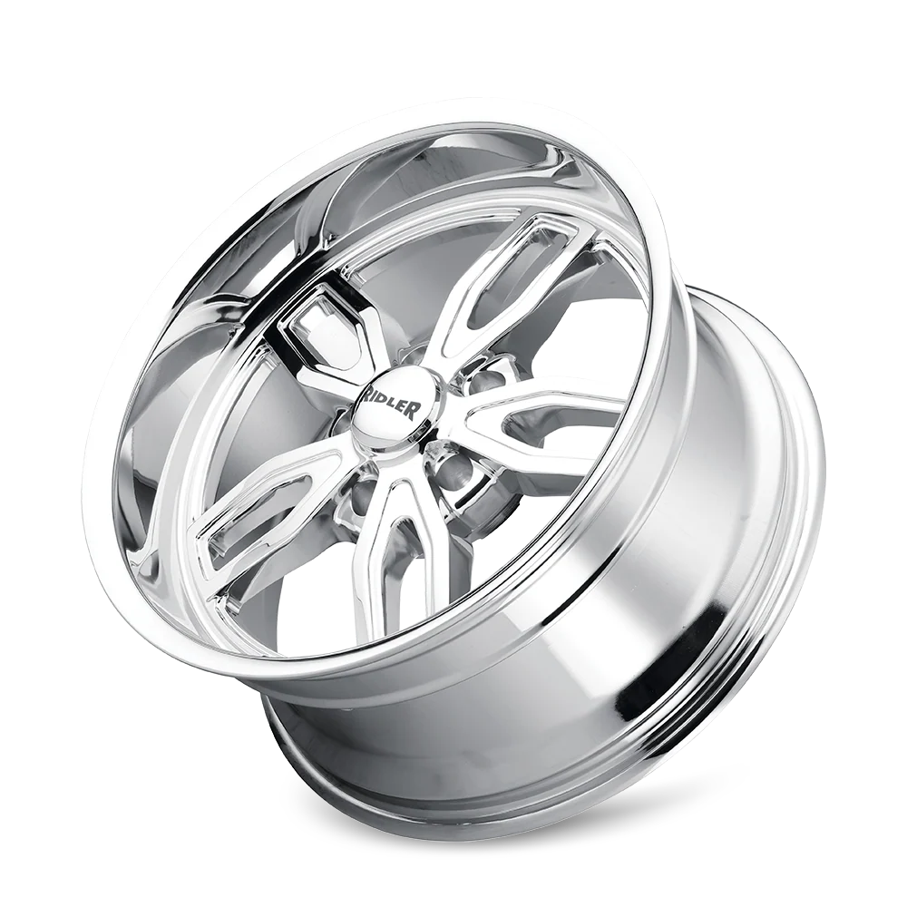 Style 608 20x8.5 in Chrome Wheel <br> 5x127 Bolt Pattern / 0 mm Offset / 78.3 mm Hub - Image 3