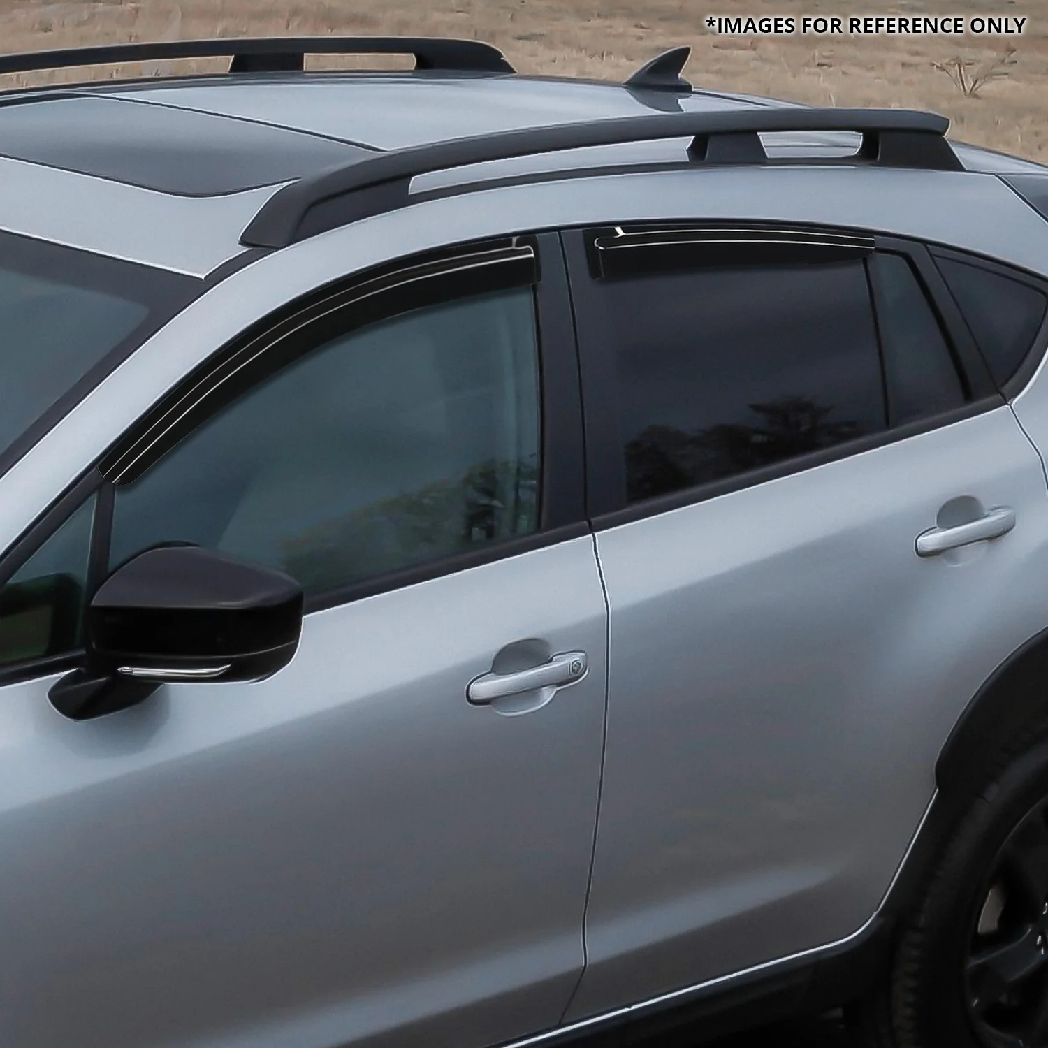 4Pcs Window Visors Guard Deflector<br>24-26 Subaru Crosstrek, Impreza - Image 6
