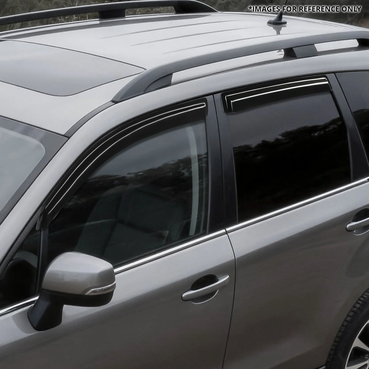 4Pcs Window Visors Guard Deflector<br>14-18 Subaru Forester - Image 6