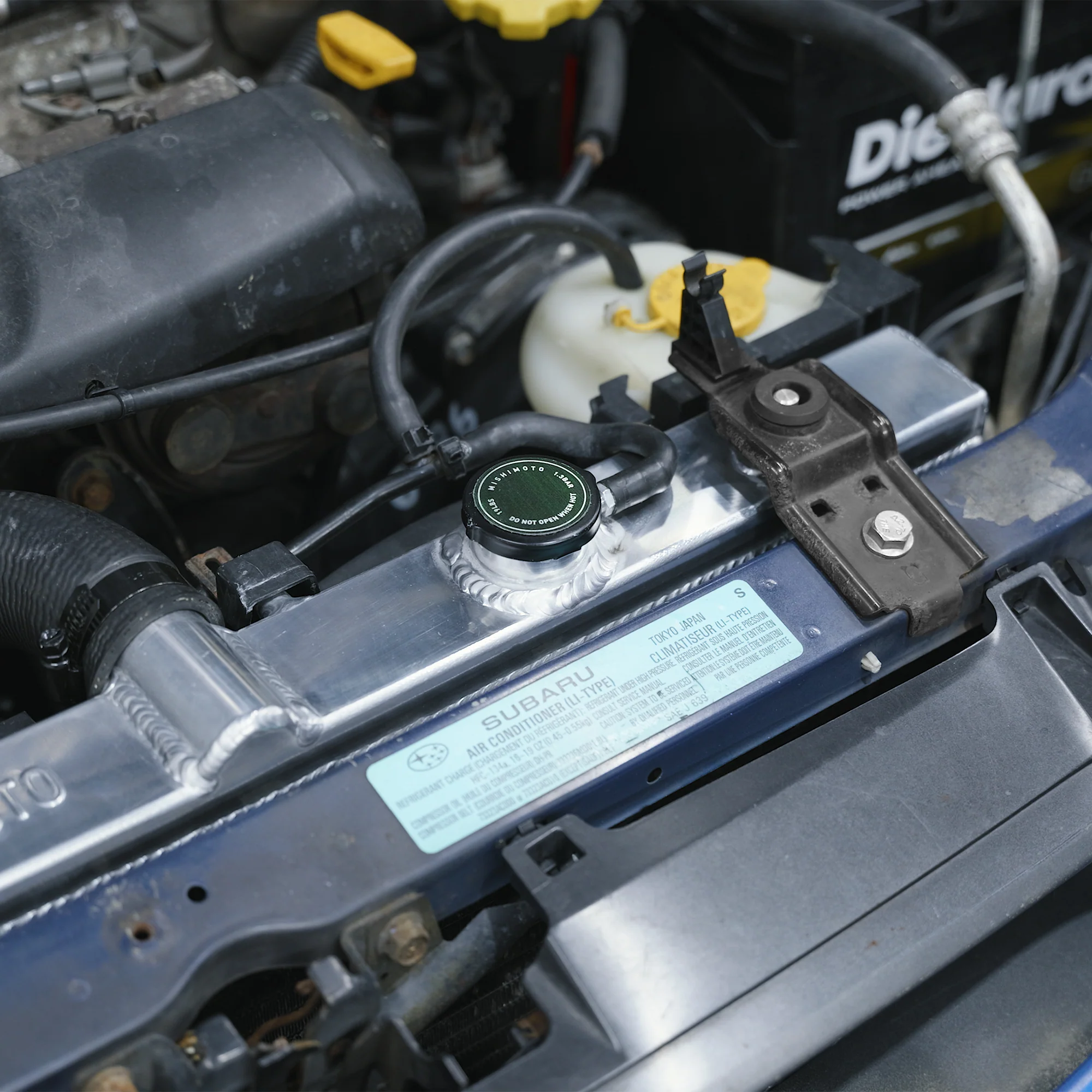 High Pressure 1.3 Bar Rated Small Radiator Cap <br> 15-21 Subaru WRX STI Legacy Outback Forester - Image 3