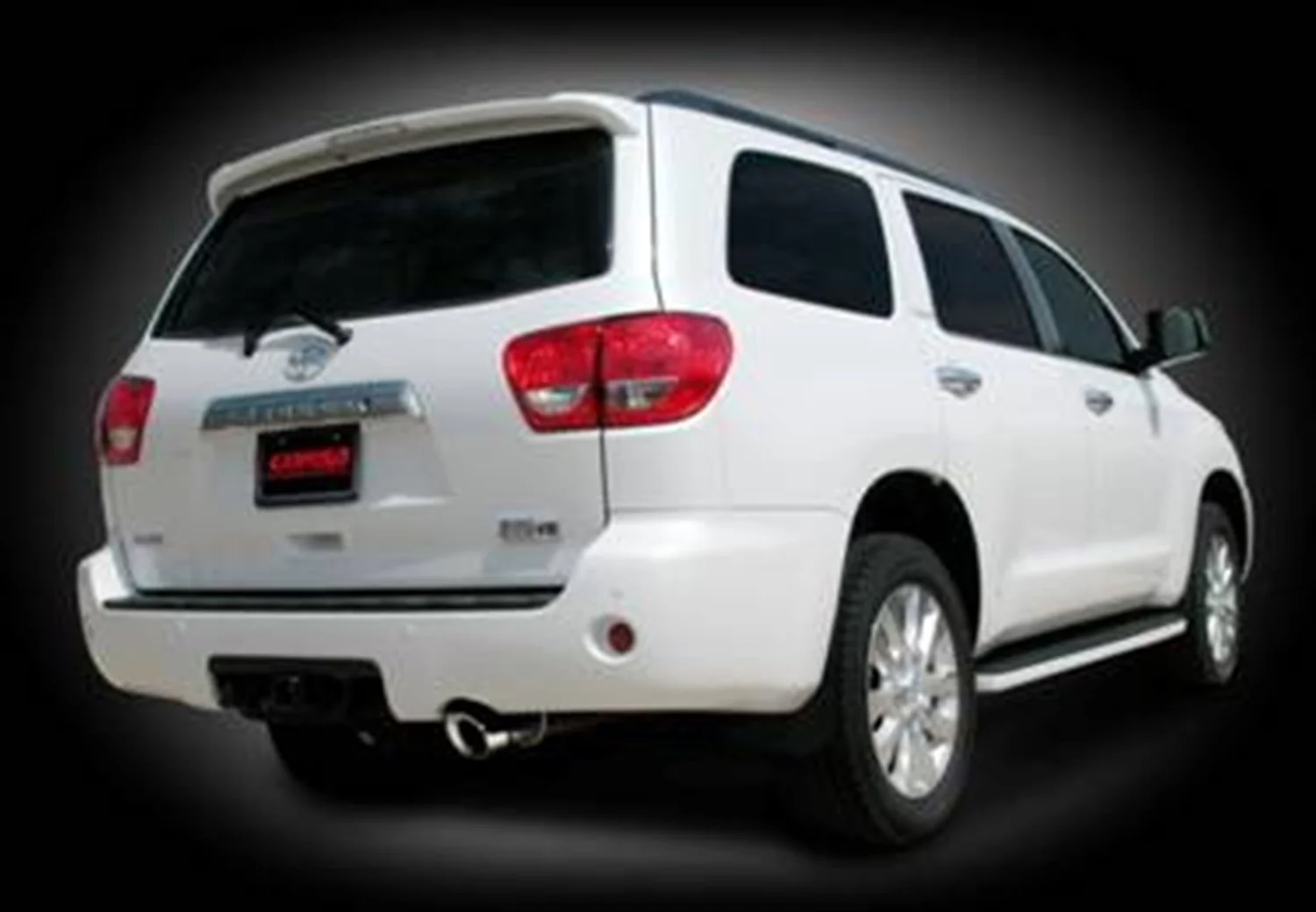 3in Cat-Back Single Rear Exit w/ 4in Tips <br> 2008-2017 Toyota Sequoia - Image 2