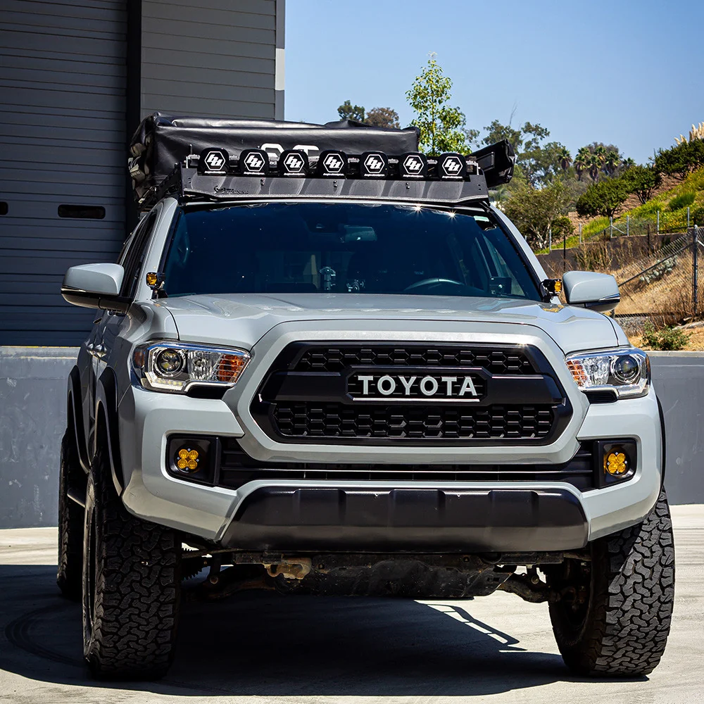 7XL Linkable Roof Light Bar Kit For Prinsu Rack <br> 05-24 Toyota Tacoma 4Runner Tundra FJ Cruiser - Image 3