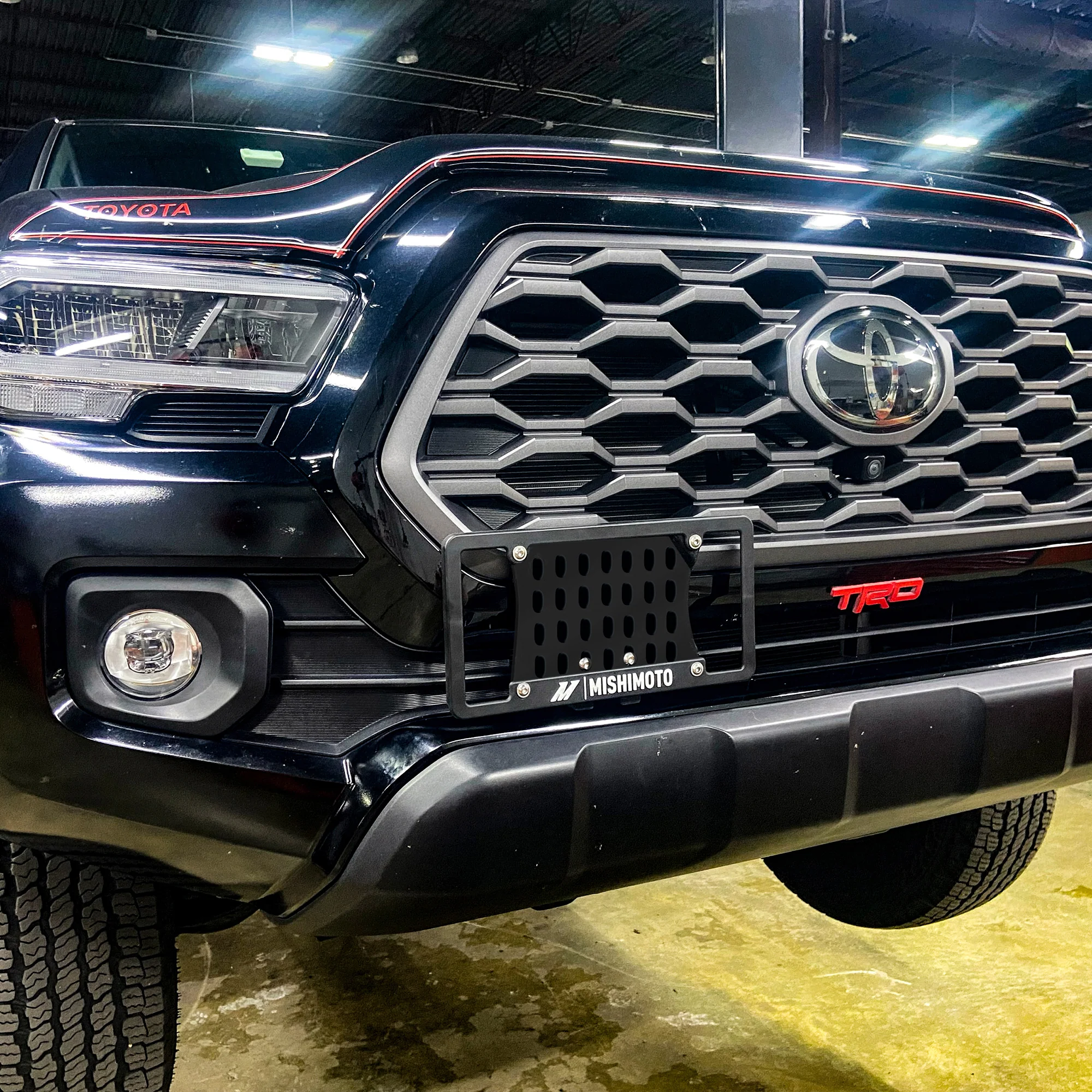 License Plate Relocation Kit <br> 16-23 Toyota Tacoma 3.5L,2.7L - Image 2