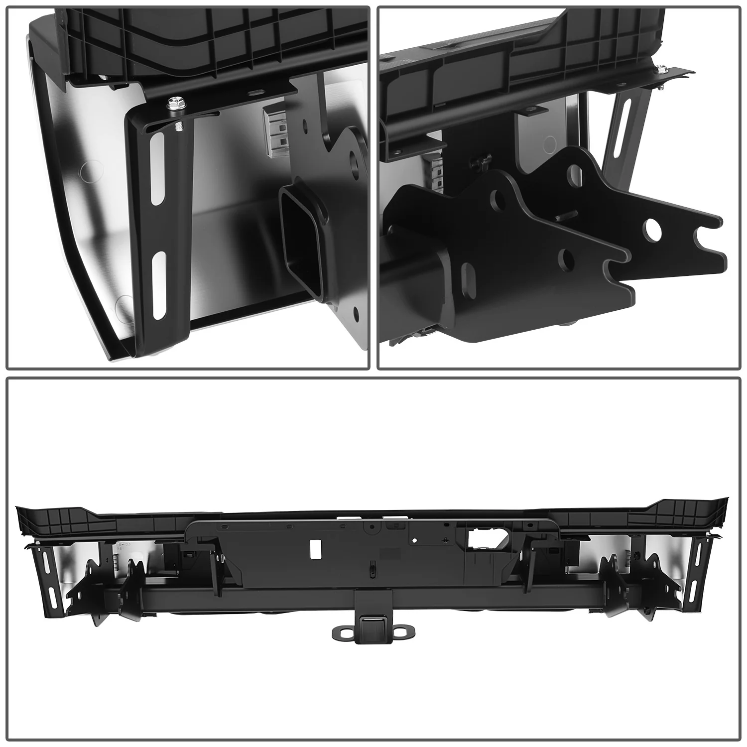 Polished Chrome Rear Bumper w/Parking Sensor Holes<br>22-26 Toyota Tundra - Image 6