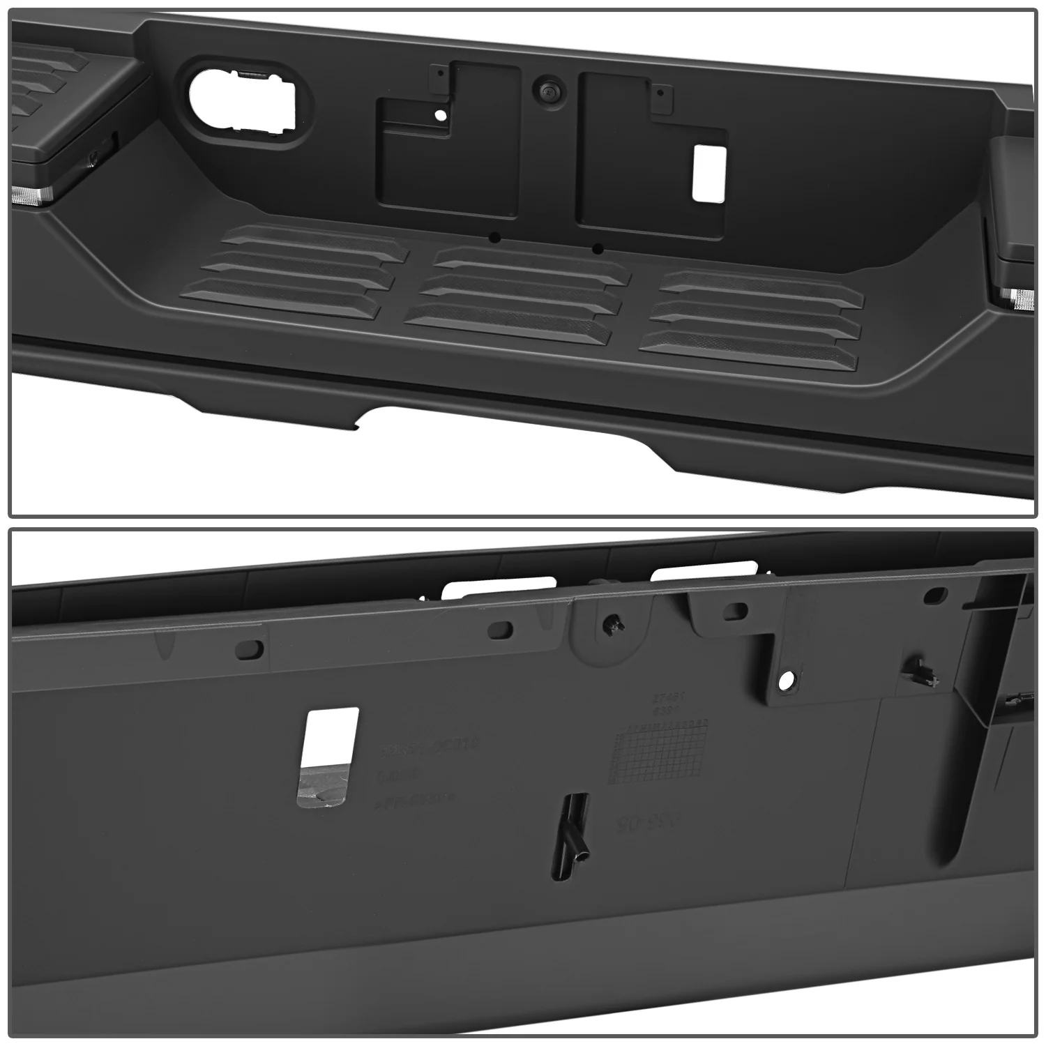 Primered Black Rear Bumper w/o Tow Package<br>22-26 Toyota Tundra - Image 5