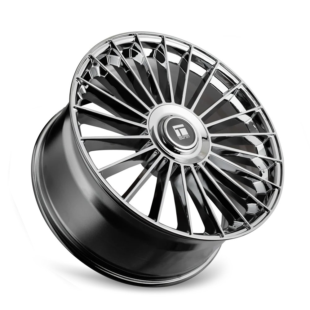 TR10 3610 24x10in Chrome Wheel <br> 6x135/139.7 BP / 25 mm offset / 87.1 mm Hub - Image 3