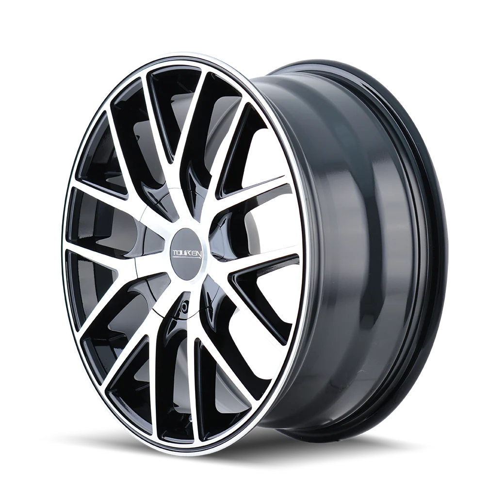 TR60 3260 16x7in Gloss Black Machined Wheel <br> 5x112/120 BP / 42 mm offset / 72.62 mm Hub - Image 2