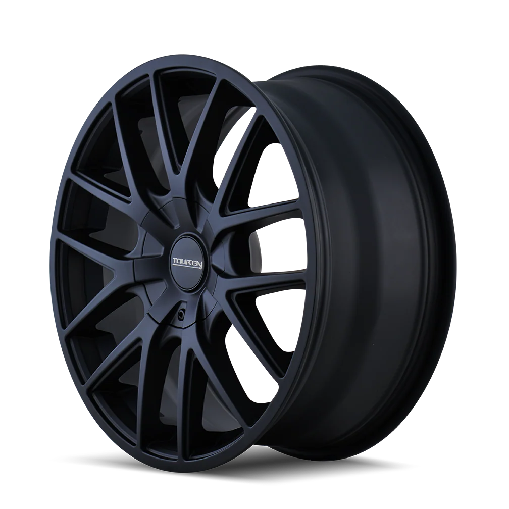 TR60 3260 19x8.5in Matte Black Wheel <br> 5x108/114.3 BP / 40 mm offset / 74.1 mm Hub - Image 2