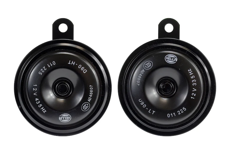 Horn Kit Bx Blk Disc 92Mm 12V Univ <br> Universal - Image 3