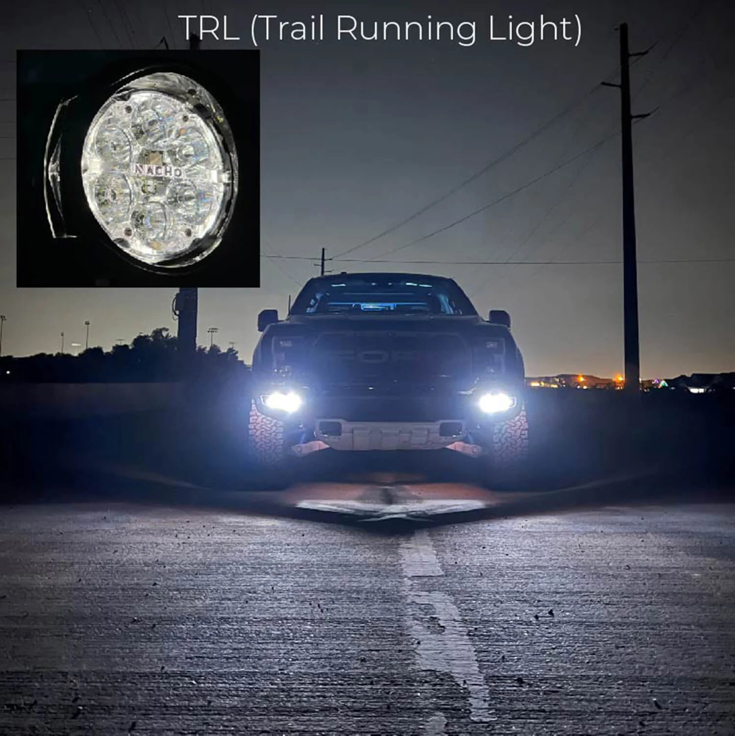 Quatro Flood 4in. Offroad LED Light - Pair - Image 6